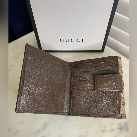 Gucci Canvas&Leather wallet - Picture 3 of 10